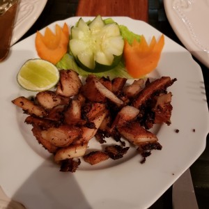 pulpo a la parrilla