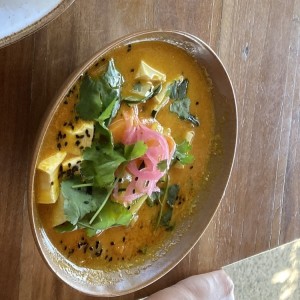 Sopa curry 