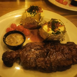 Bife de chorizo argentino