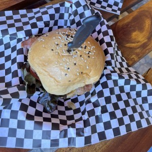 Hamburguesa sencilla 