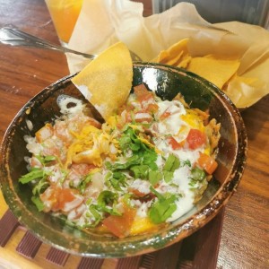 Nachos de pollo