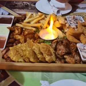 bandeja mixta. 