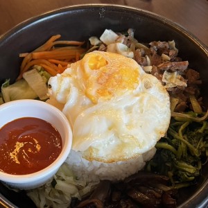 Comida Coreana - Bibimbap
