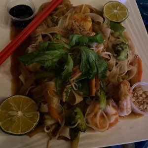 Pad Thai de camarones