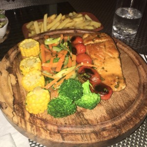 salmon a la parrilla