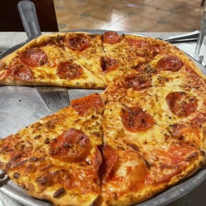 Pizza de pepperoni 