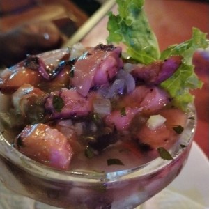 Ceviche de pulpo