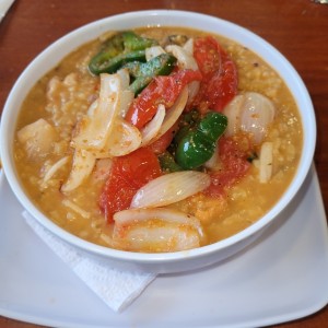 Guacho de mariscos