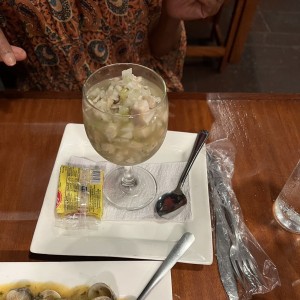 Entradas - Ceviche de Corvina