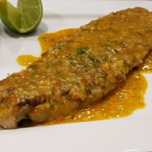 Filete de Pesacdo al Ajillo