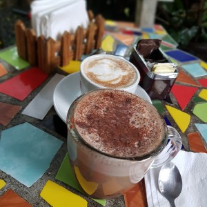 Mocaccino y Capuccino