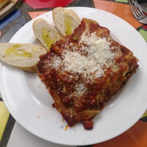 Lasagna de carne