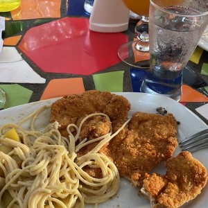 Milanesa de pollo