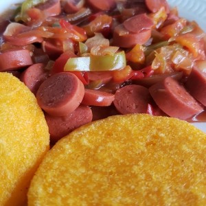 salchichas guisados 