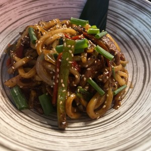 Mongolian Beef Udon