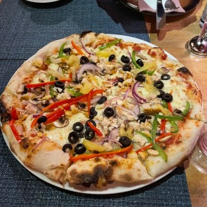 Pizza de vegetales