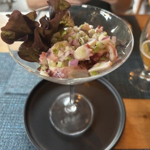 Ceviche de pulpo