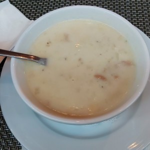 Crema de almejas