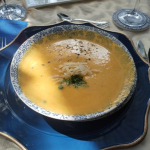 Sopa de zapallo