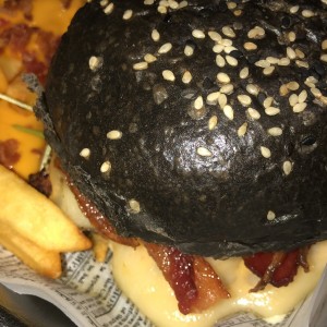 Dark burger