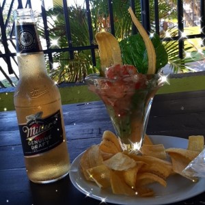 Ceviche de camarón 