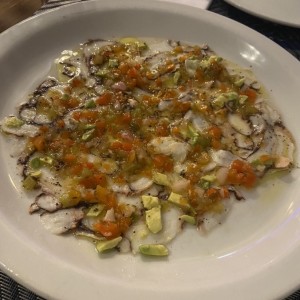 Carpaccio de Pulpo