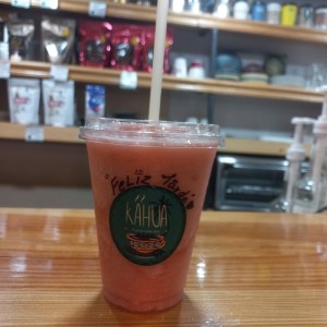 Batido de fresas