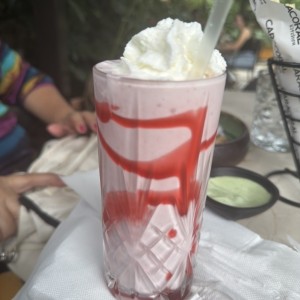 Licuado de fresa