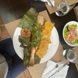 pescado a la parrilla