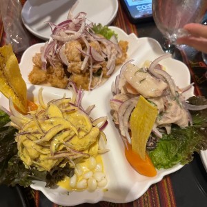 Trilogia de ceviche