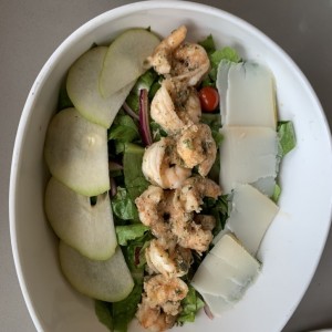 Ensalada con camarones