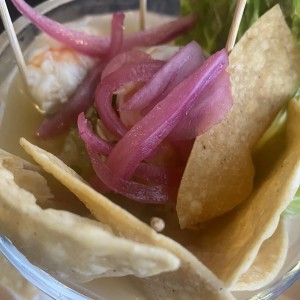 Ceviche de camaron 