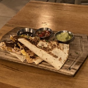 Quesadillas con pollo