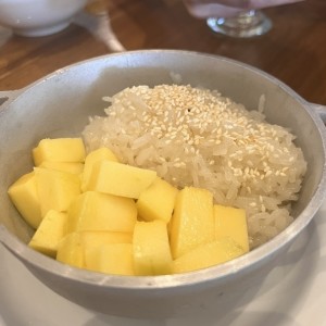 Mango sticky rice