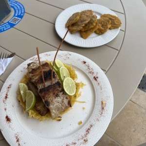 Filete corvina a la plancha