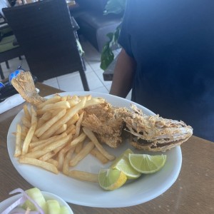 Pescado frito