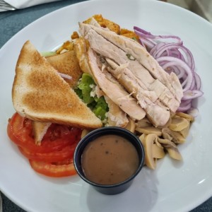 Ensalada con pollo