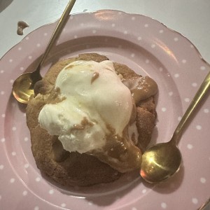 Cookie Newyork con Helado