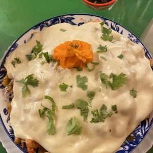 Nachos fondeados 