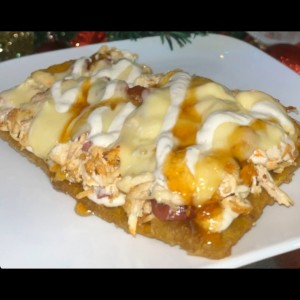 Patacón relleno