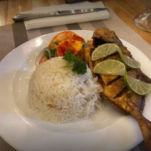 Pescado frito