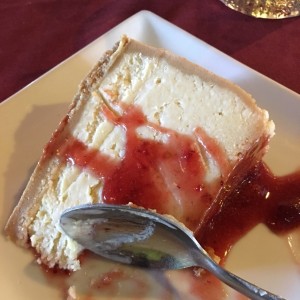 Cheesecake de fresa