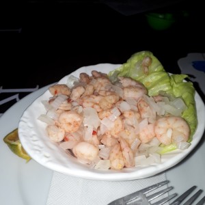 ceviche de camarones