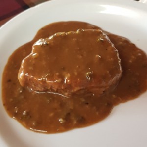 Filete de Res a la pimienta