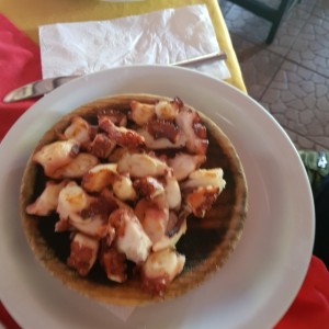 pulpo a la parilla 