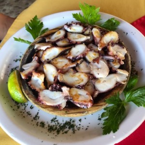 pulpo a la plancha