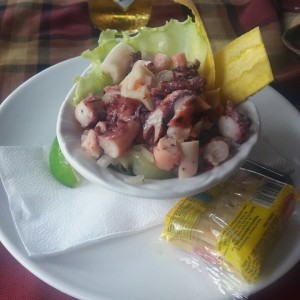 ceviche de pulpo