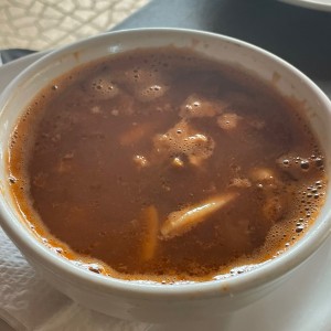 Caldo de mariscos