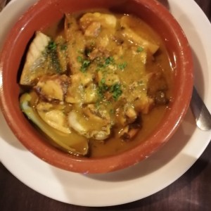 Cazuela de mariscos