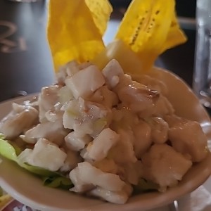 ENTRADAS-APPETIZERS - Ceviche de corvina